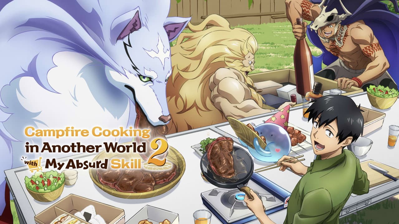 Campfire Cooking in Another World with My Absurd Skill — backdrops with title 2