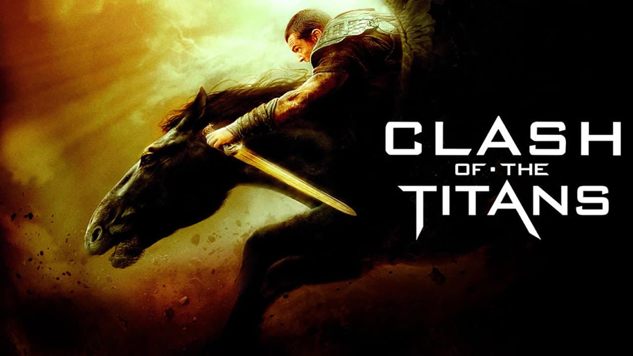 Clash of the Titans — backdrops with title 4