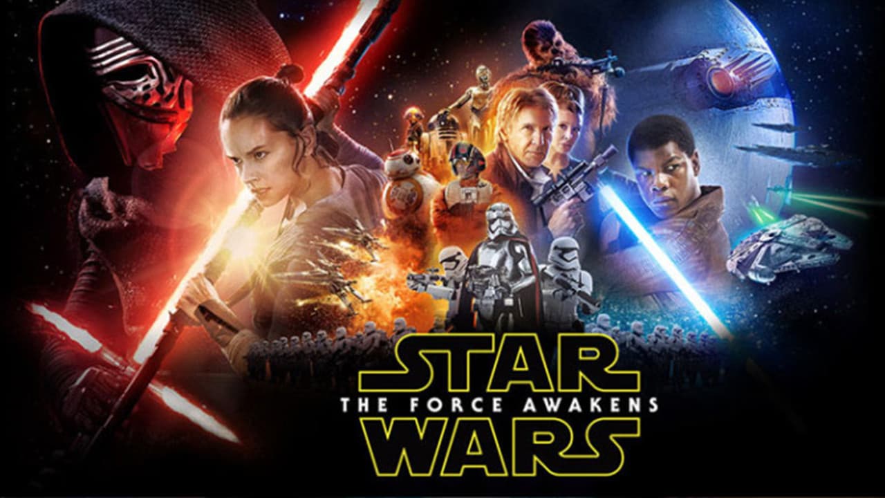 Star Wars: The Force Awakens — backdrops with title 5
