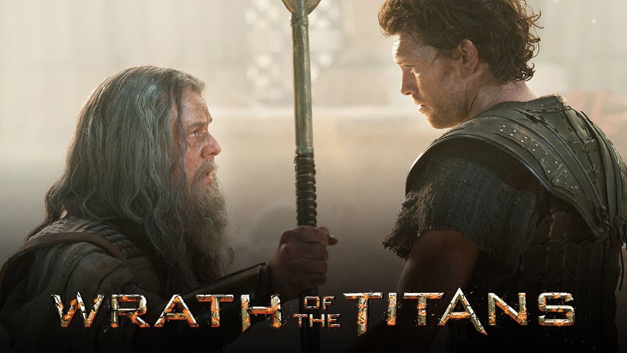 Wrath of the Titans — backdrops with title 5