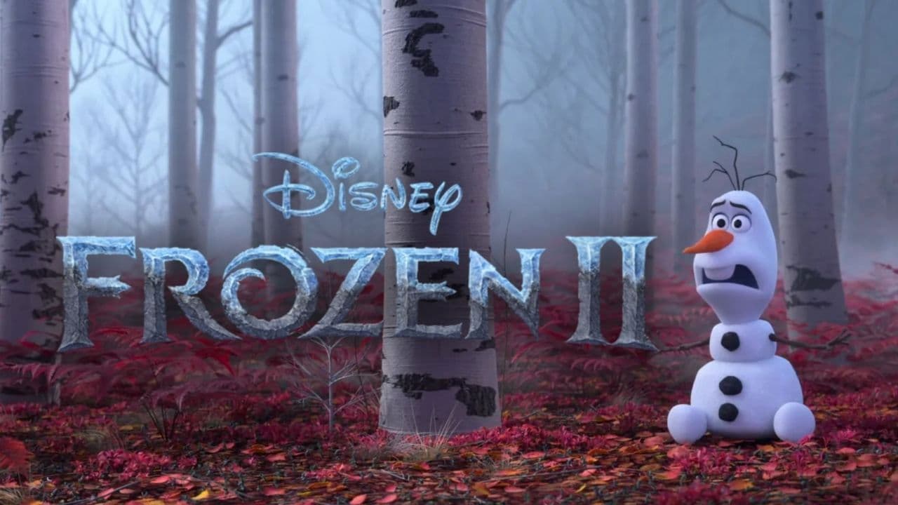 Frozen II — backdrops with title 4