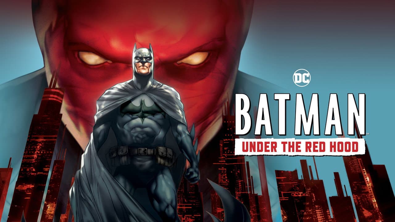 Batman: Under the Red Hood — backdrops with title 2