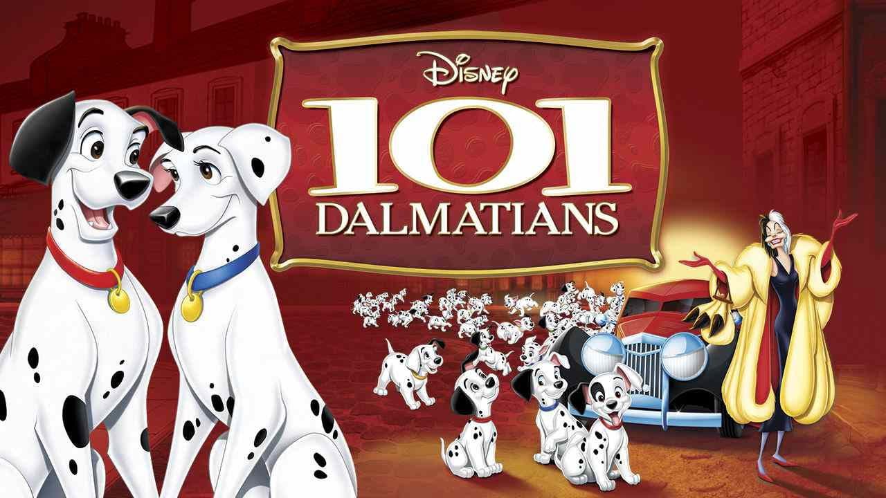 One Hundred and One Dalmatians — backdrops with title 4