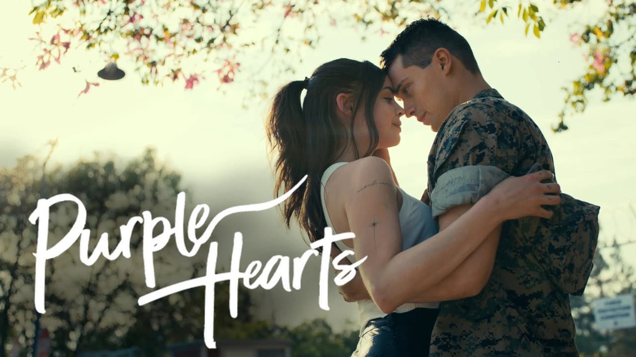 Purple Hearts — backdrops with title 2