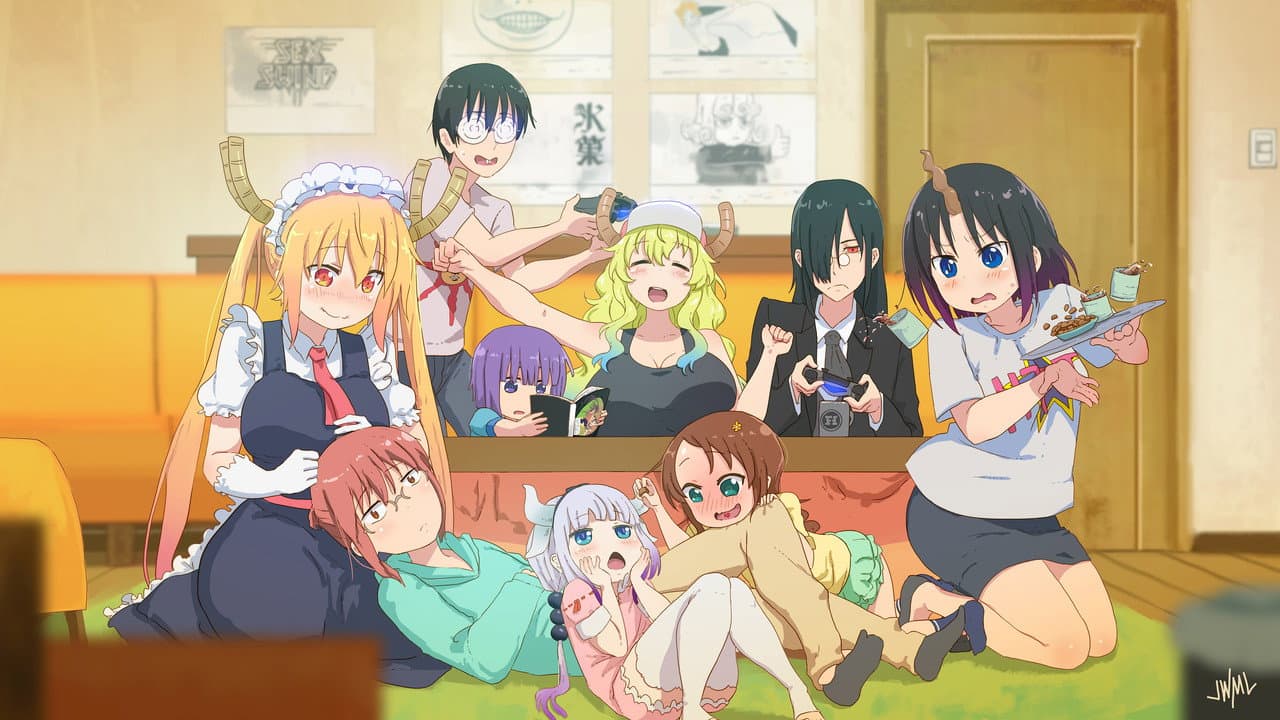 Miss Kobayashi's Dragon Maid — backdrops 3