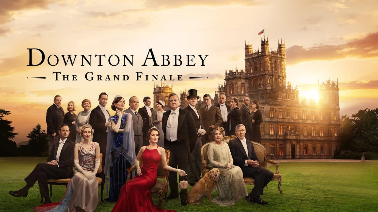 Downton Abbey: The Grand Finale — backdrops with title 2