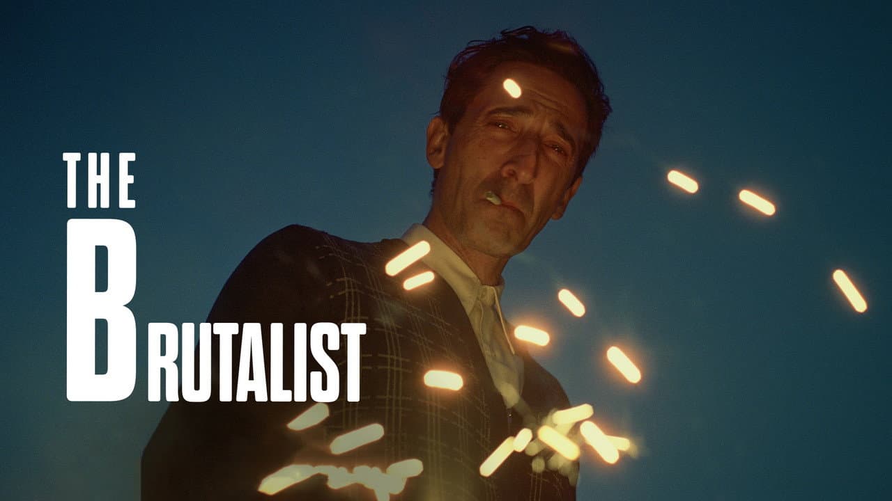 The Brutalist — backdrops with title 2