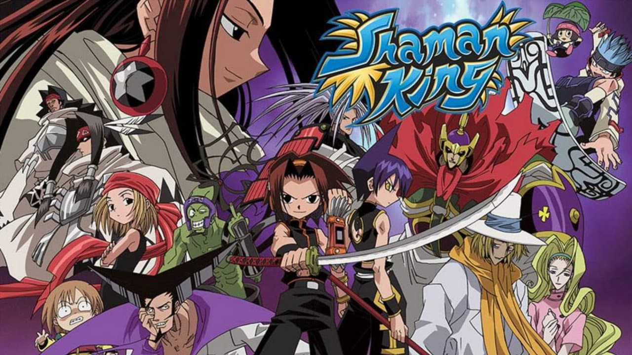Shaman King — backdrops with title 1