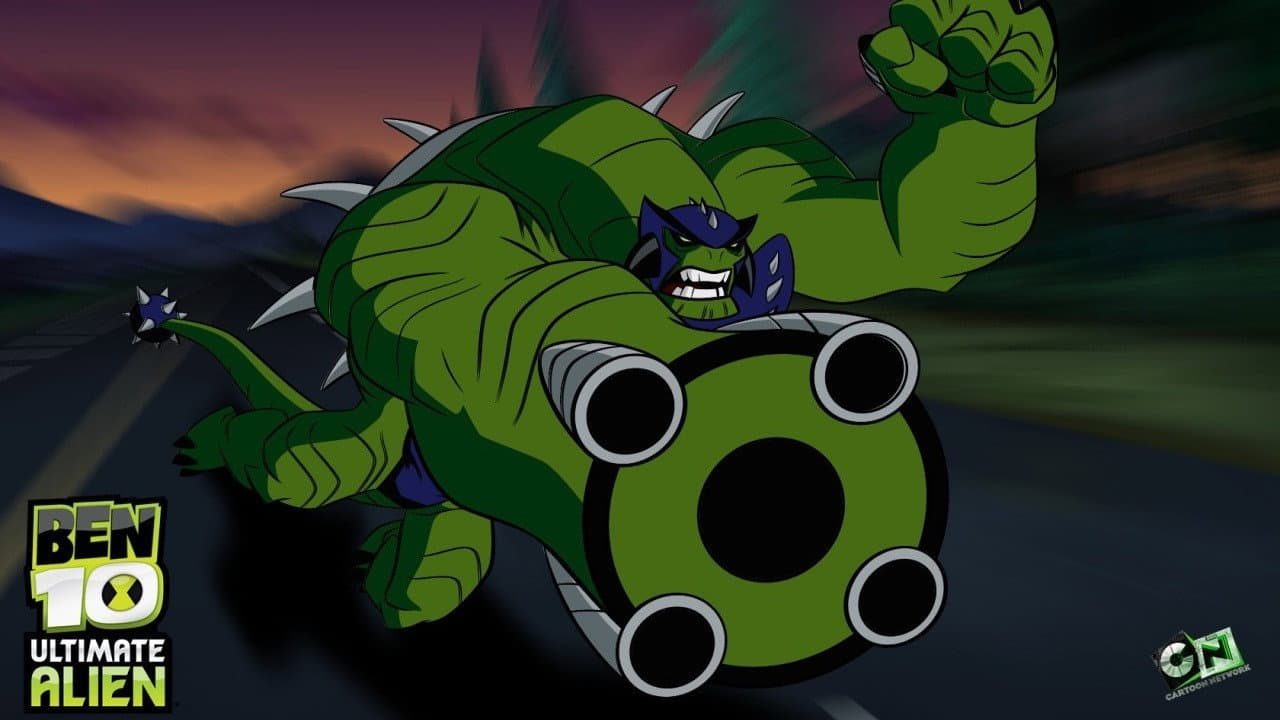Ben 10: Ultimate Alien — backdrops with title 3