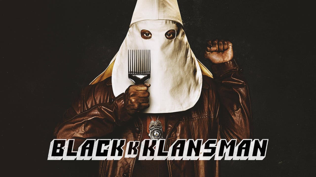 BlacKkKlansman — backdrops with title 6