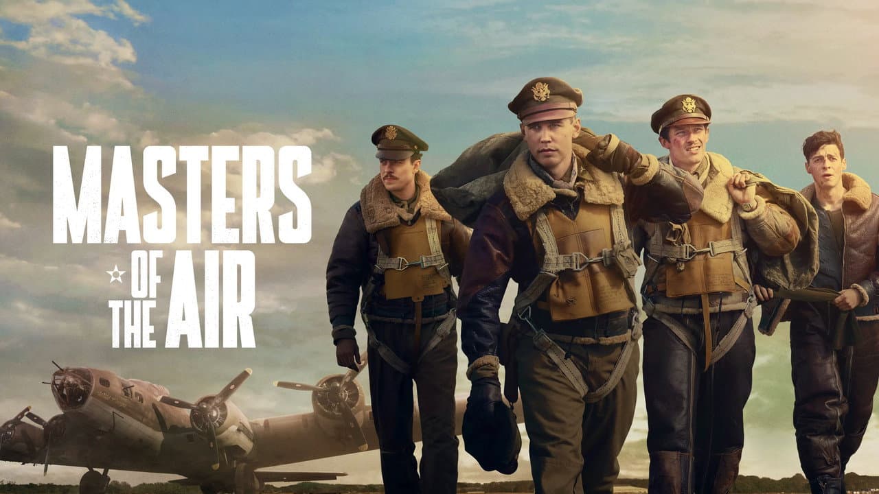 Masters of the Air — backdrops with title 4