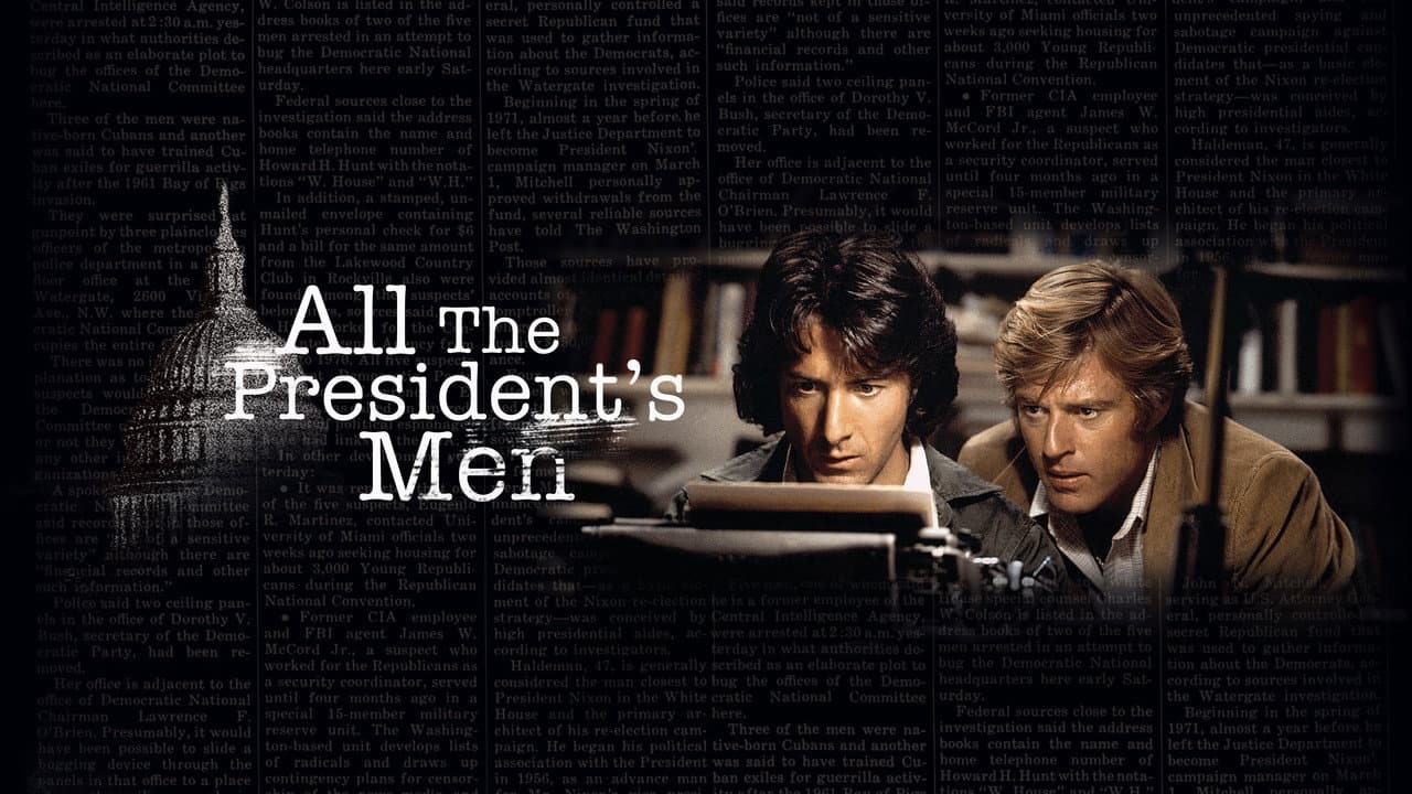 All the President's Men — backdrops with title 1