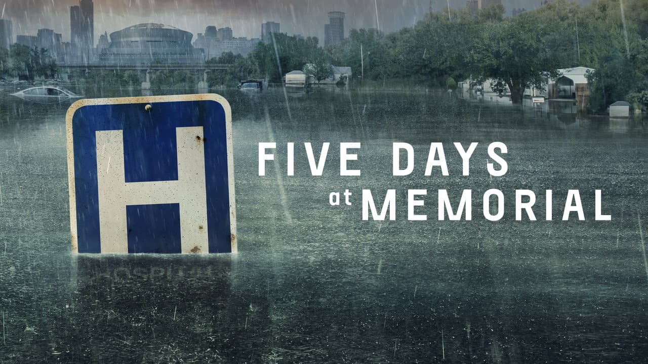 Five Days at Memorial — backdrops with title 2