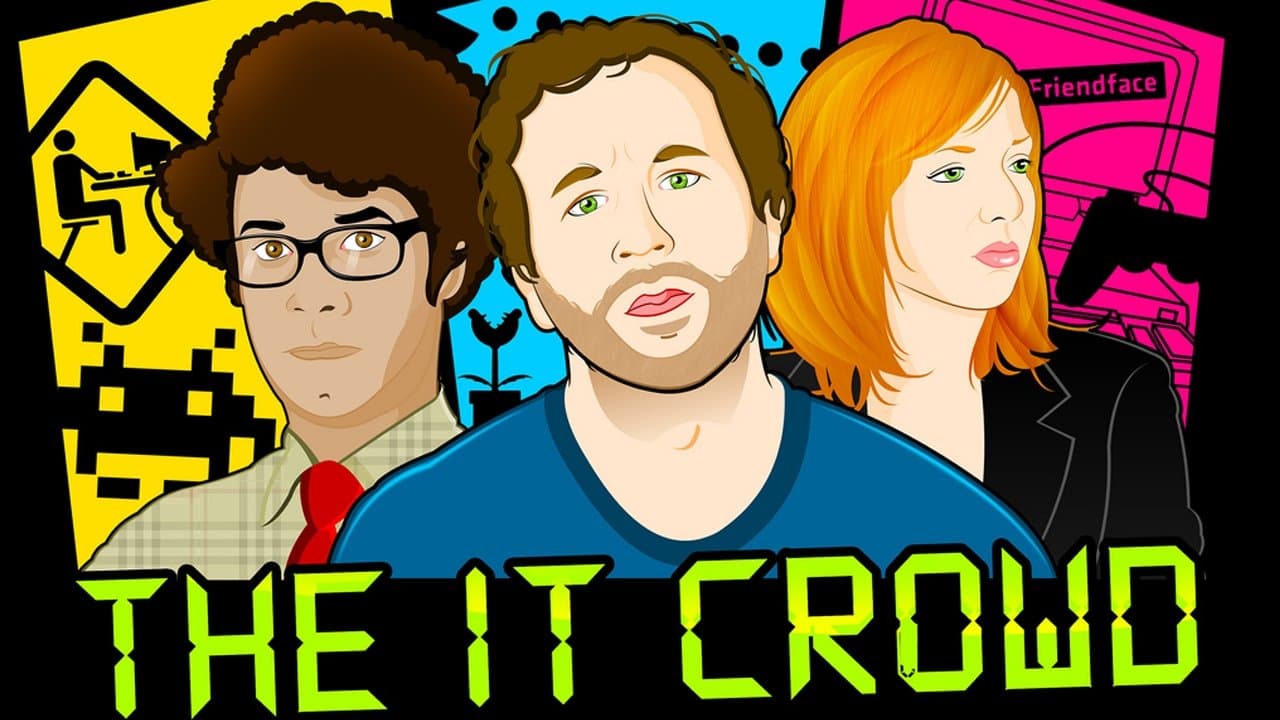 The IT Crowd — backdrops with title 1