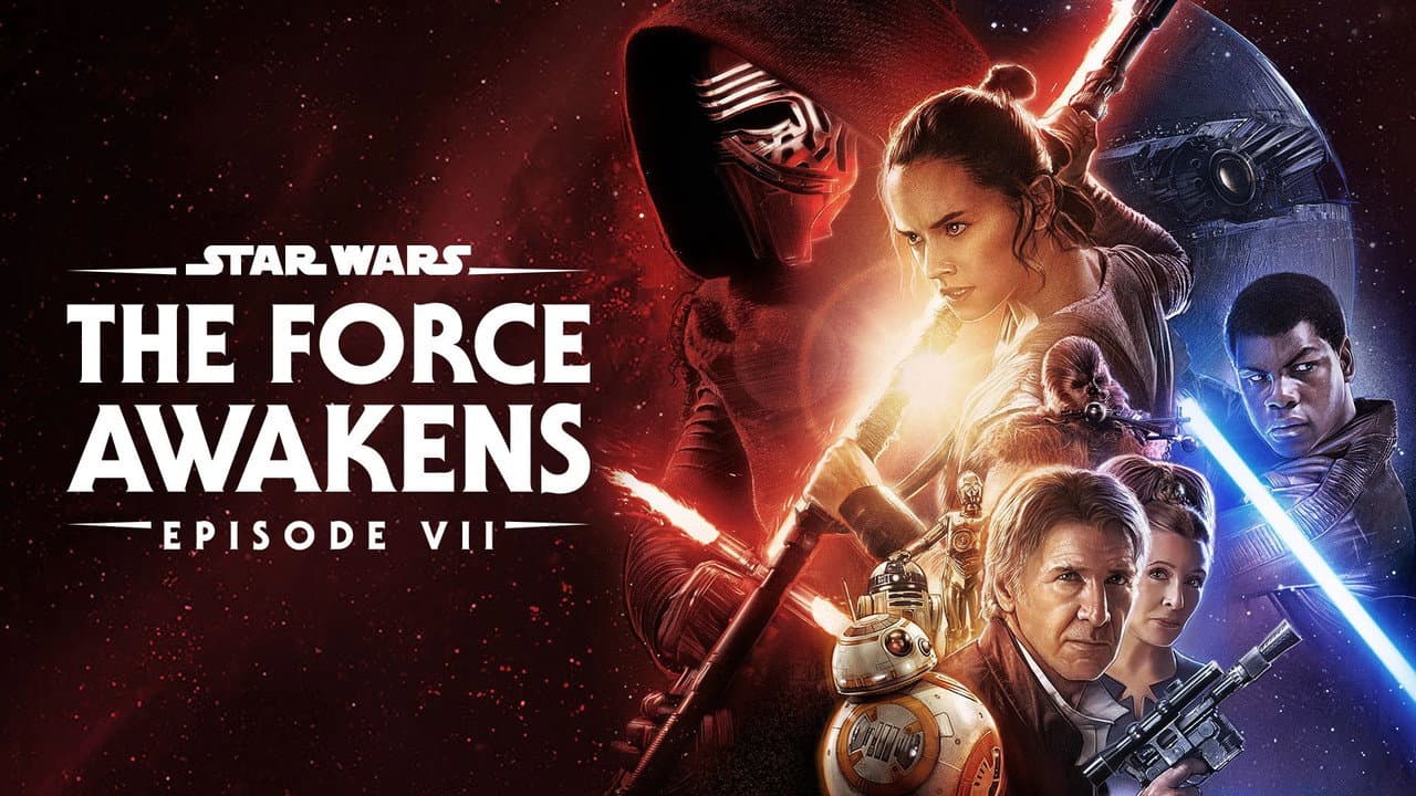 Star Wars: The Force Awakens — backdrops with title 7