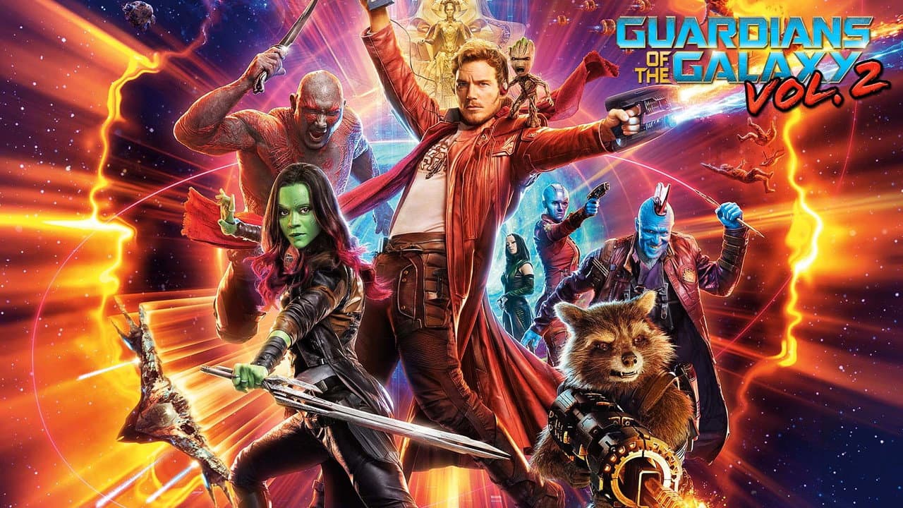 Guardians of the Galaxy Vol. 2 — backdrops with title 3