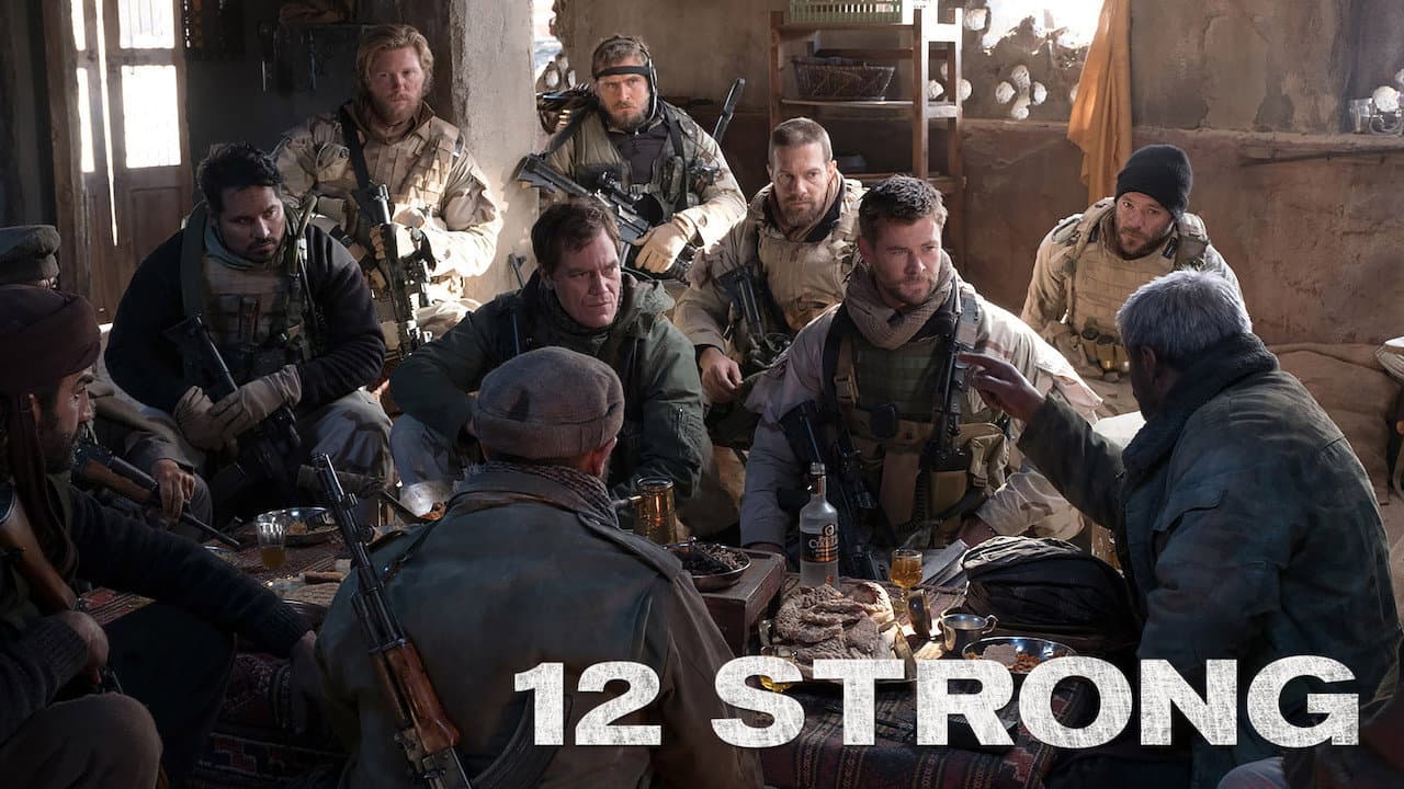 12 Strong — backdrops with title 7