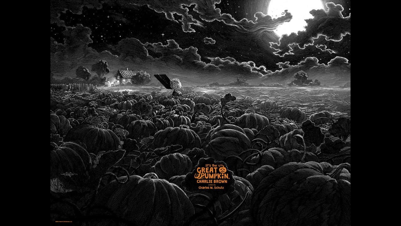 It's the Great Pumpkin, Charlie Brown — backdrops with title 5