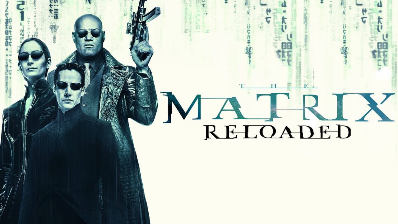 The Matrix Reloaded — backdrops with title 4