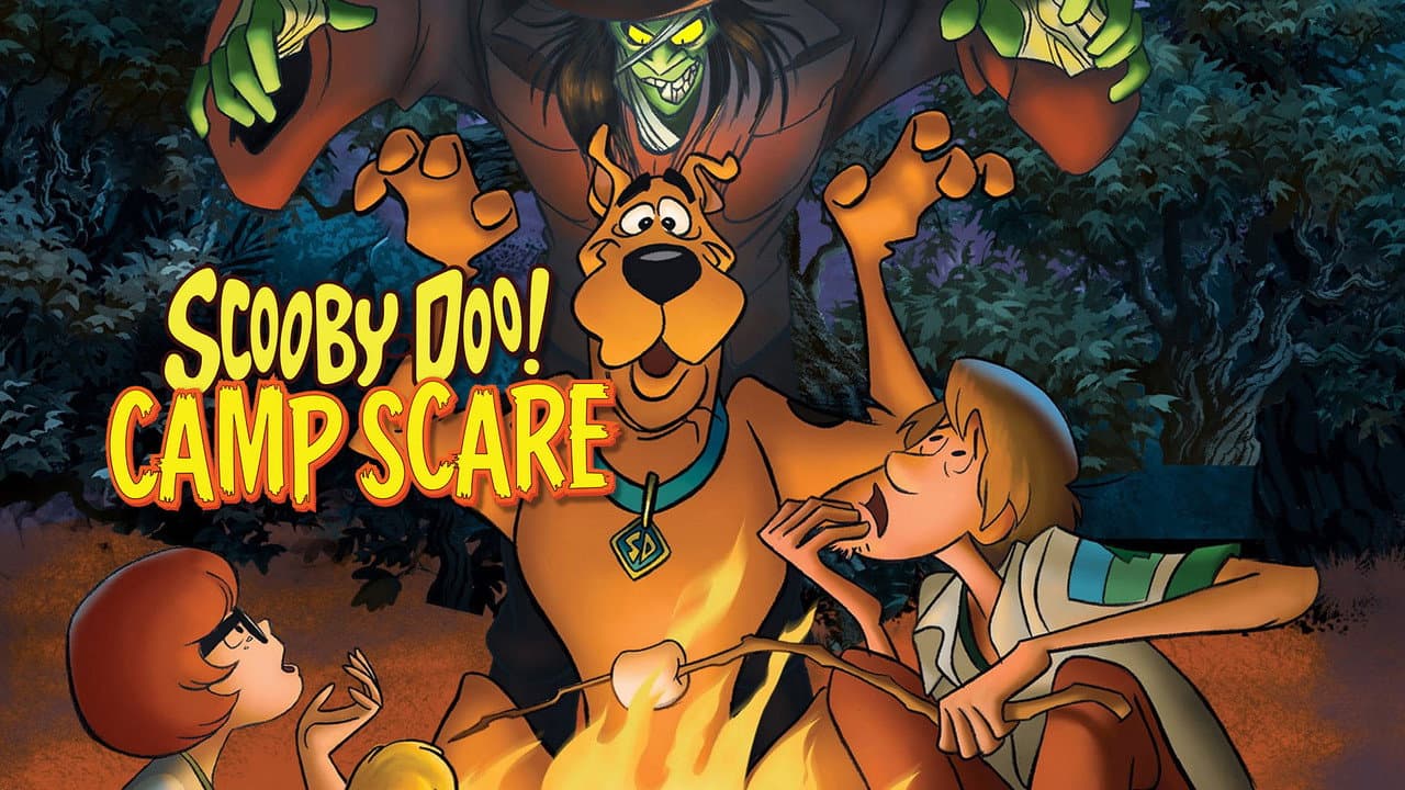 Scooby-Doo! Camp Scare — backdrops with title 3