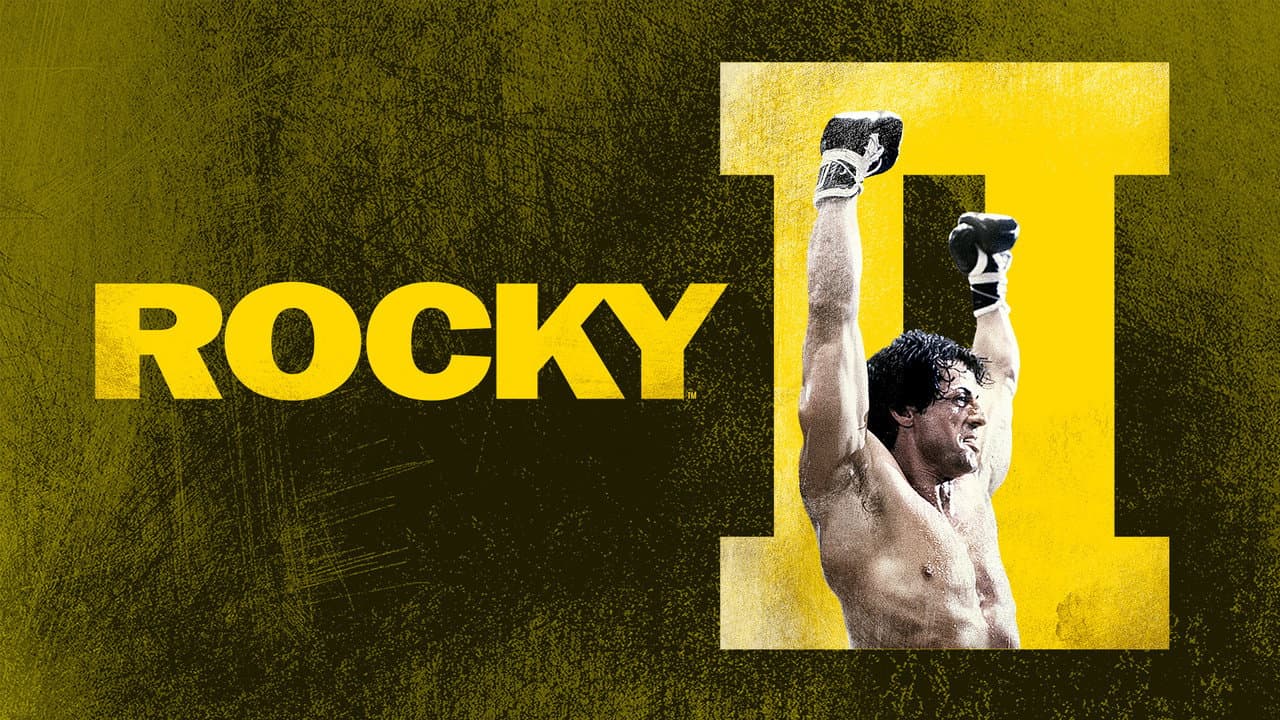 Rocky II — backdrops with title 3