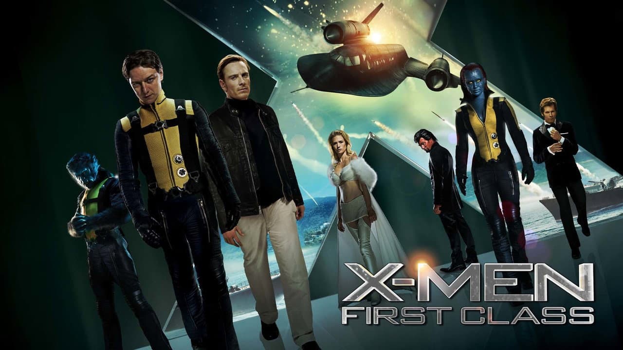 X-Men: First Class — backdrops with title 4