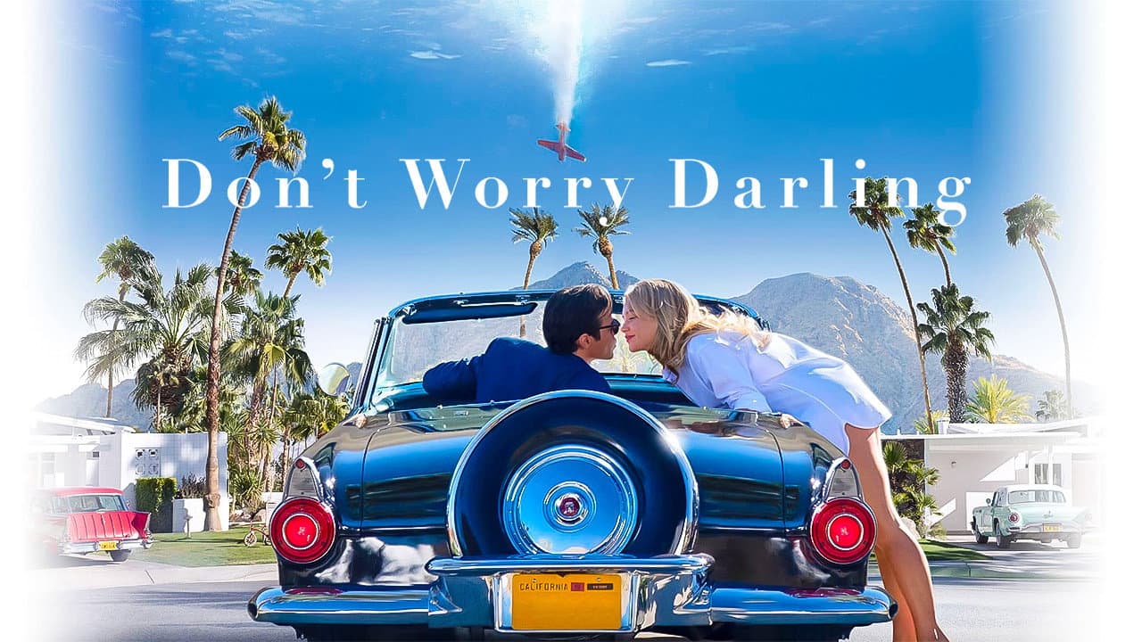 Don't Worry Darling — backdrops with title 4