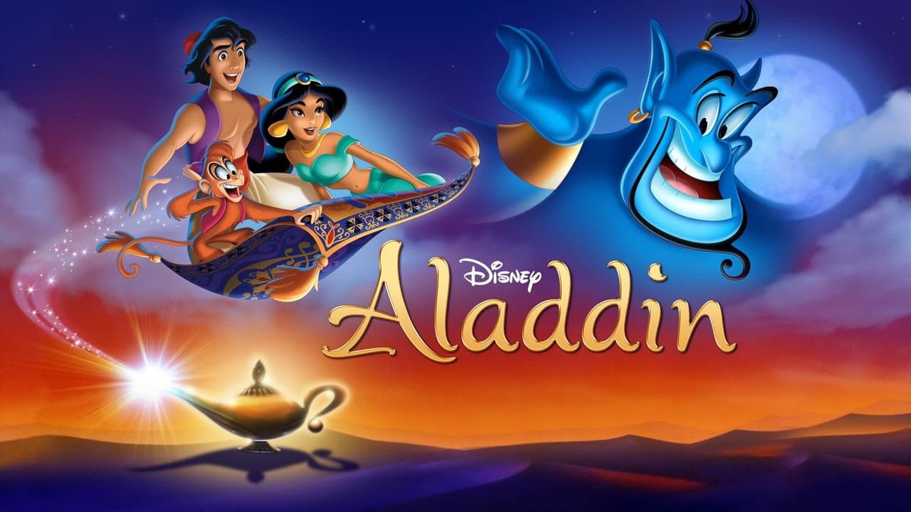 Aladdin — backdrops with title 3