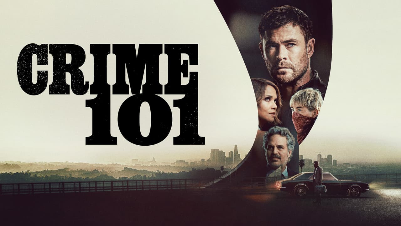 Crime 101 — backdrops with title 1