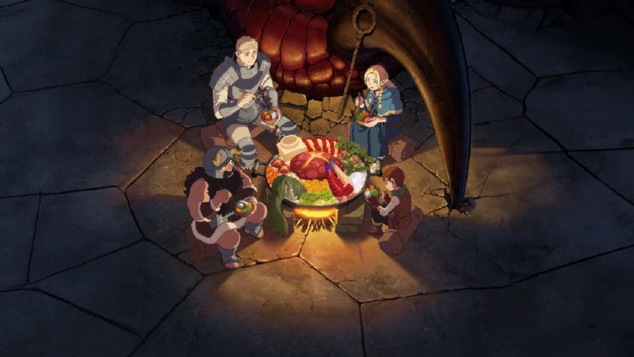 Delicious in Dungeon — backdrops 4