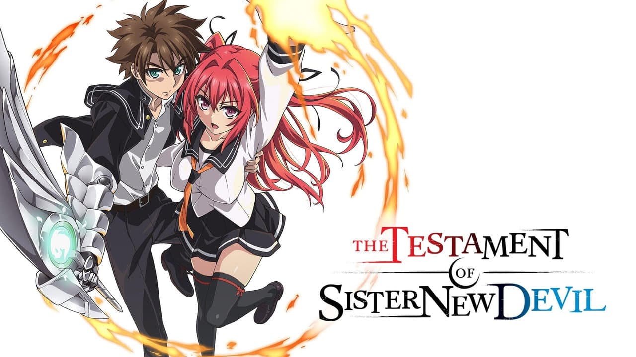 The Testament of Sister New Devil — backdrops with title 5