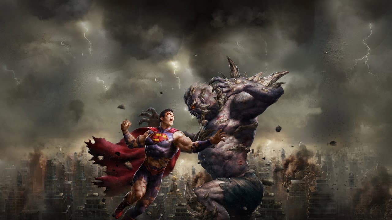The Death of Superman — backdrops 4