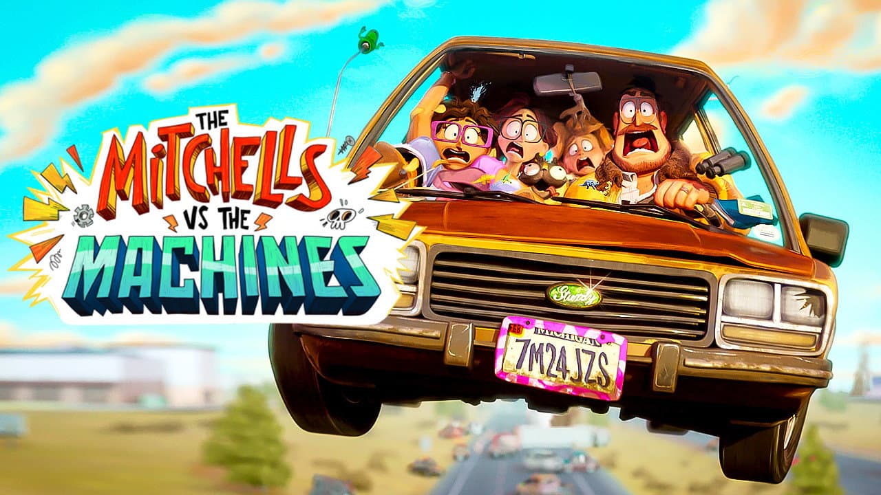 The Mitchells vs. the Machines — backdrops with title 6