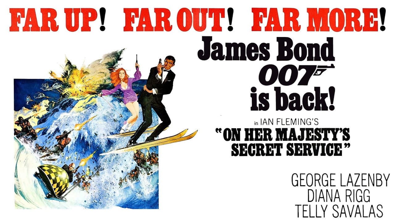 On Her Majesty's Secret Service — backdrops with title 4