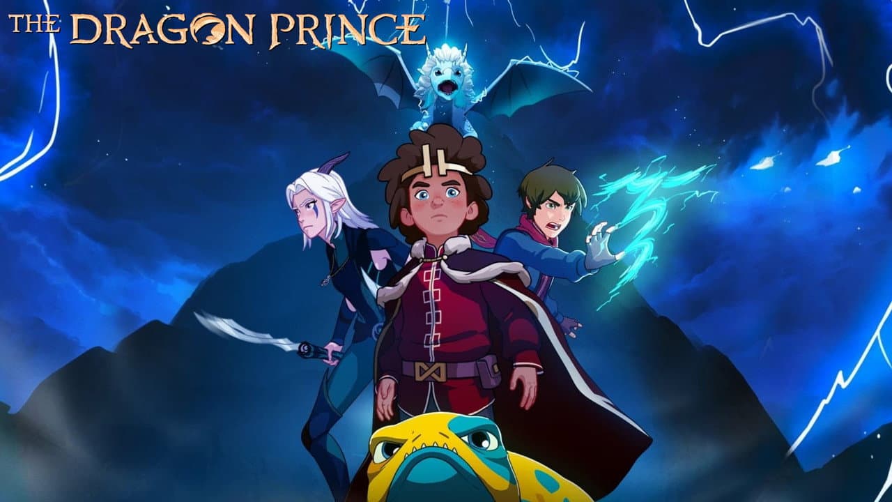 The Dragon Prince — backdrops with title 5
