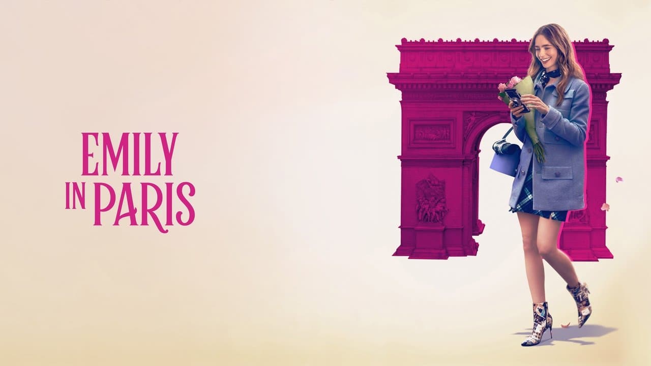 Emily in Paris — backdrops with title 1