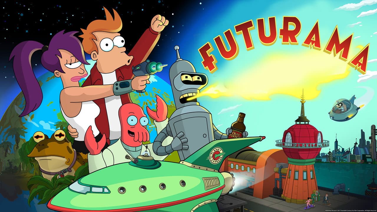 Futurama — backdrops with title 4