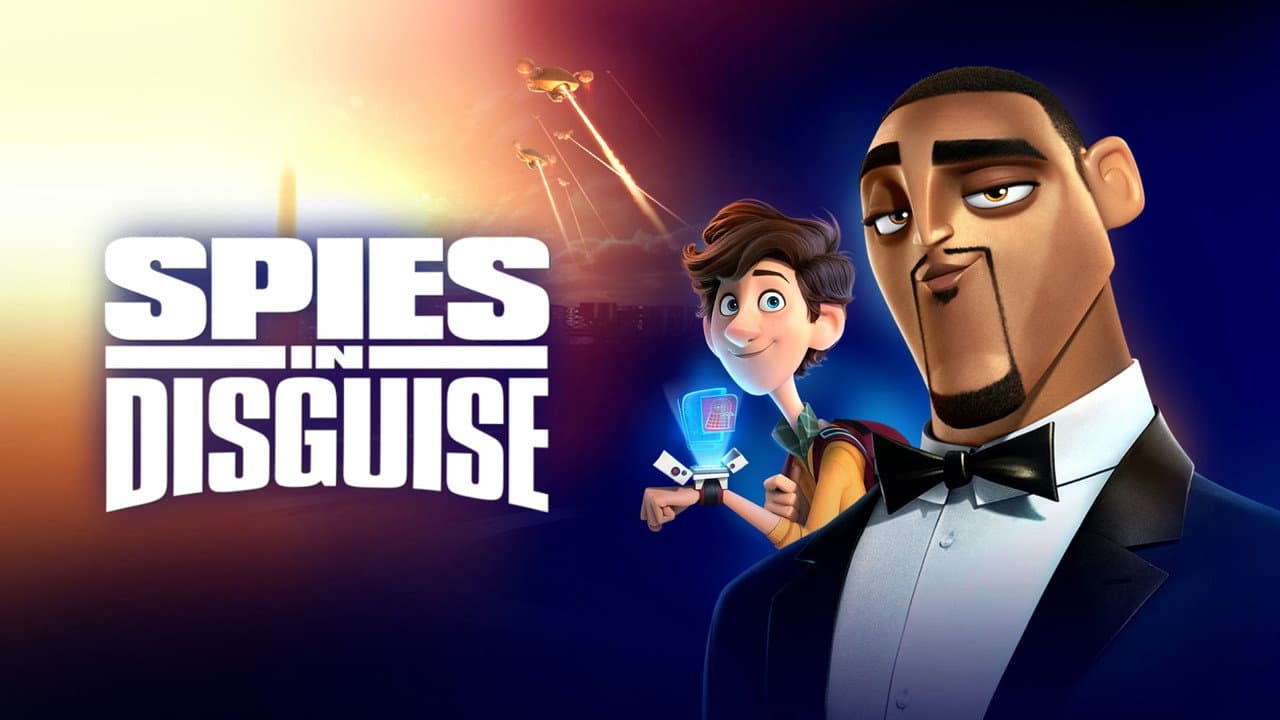 Spies in Disguise — backdrops with title 6