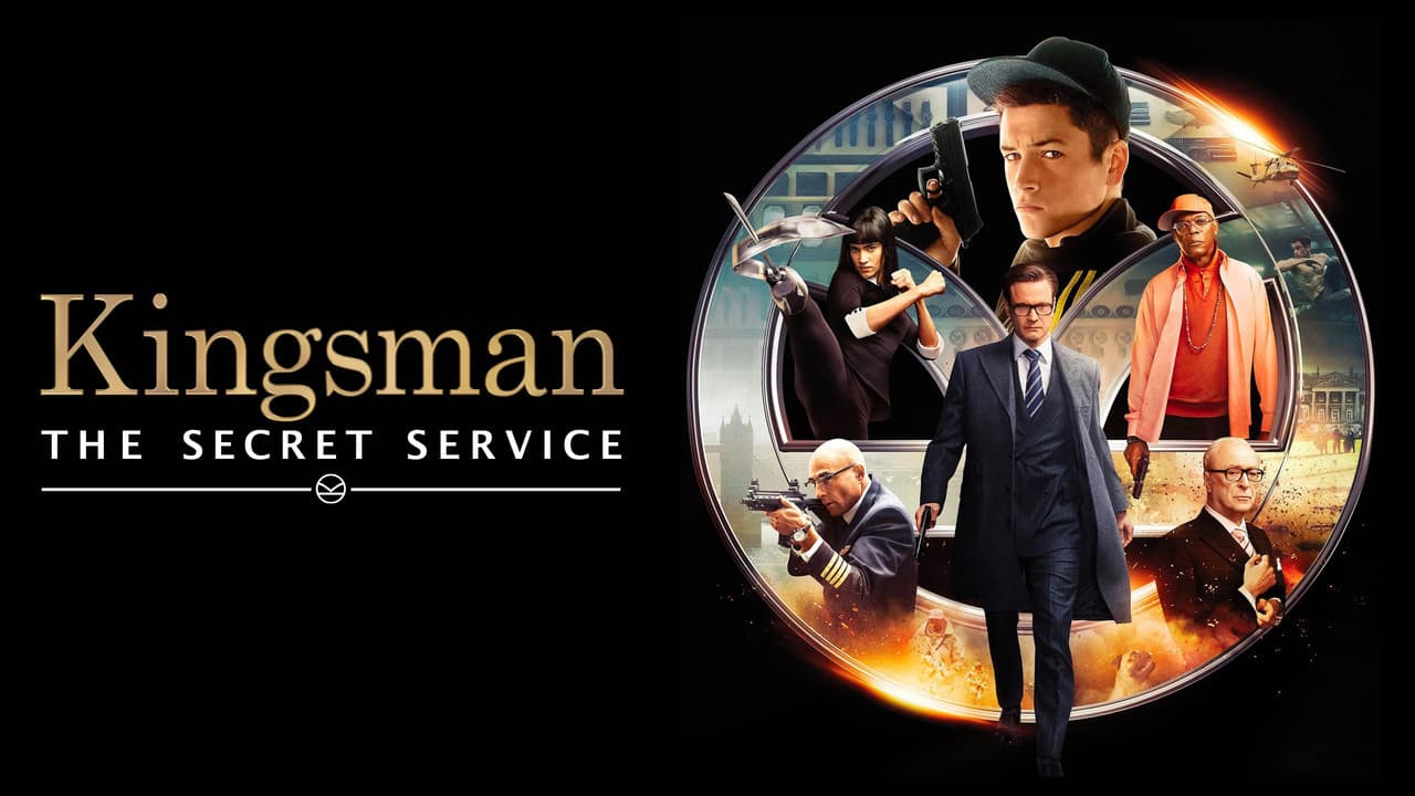 Kingsman: The Secret Service — backdrops with title 6