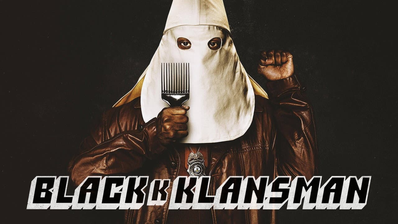 BlacKkKlansman — backdrops with title 7