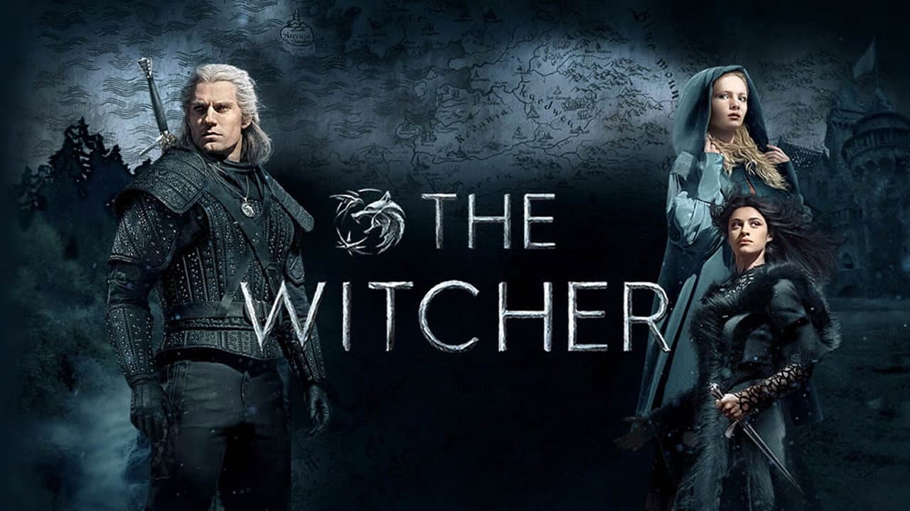 The Witcher — backdrops with title 3