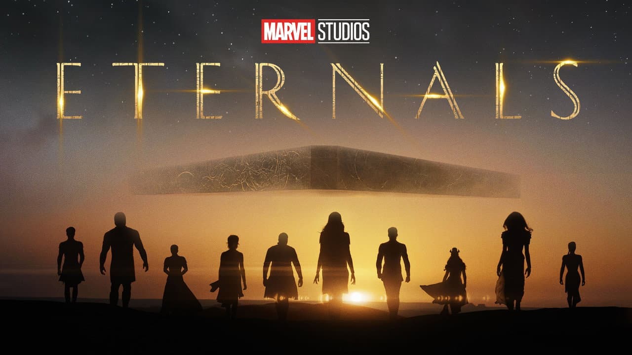 Eternals — backdrops with title 4