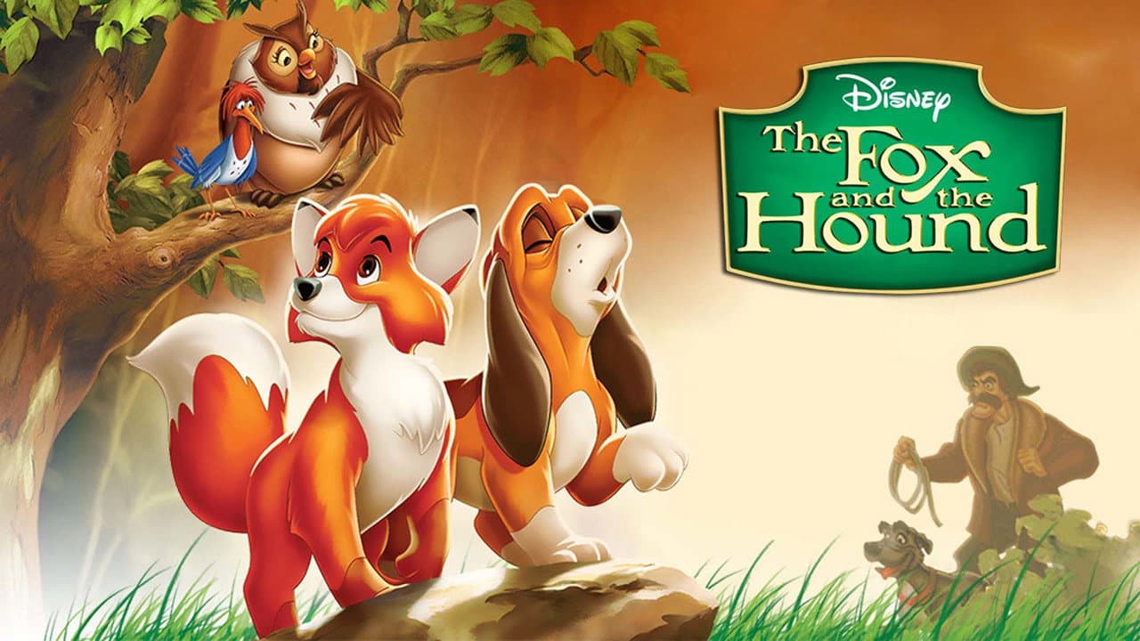 The Fox and the Hound — backdrops with title 2