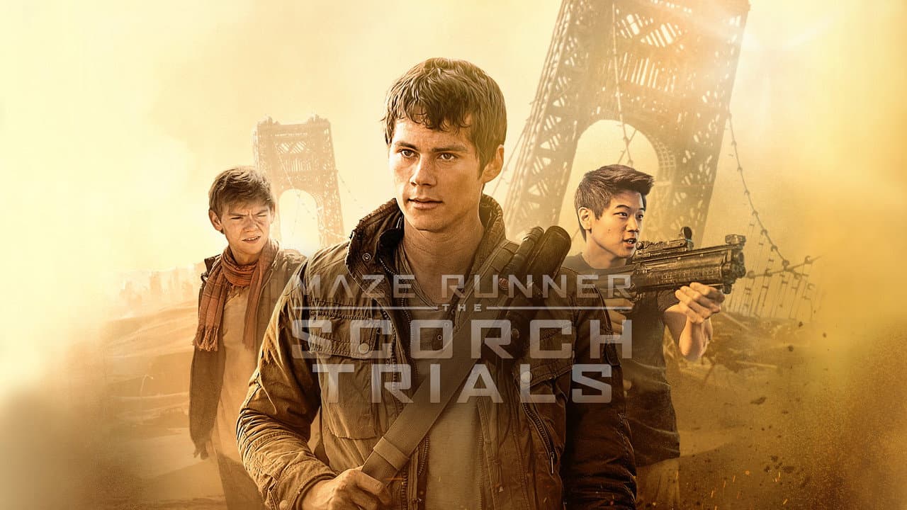 Maze Runner: The Scorch Trials — backdrops with title 3