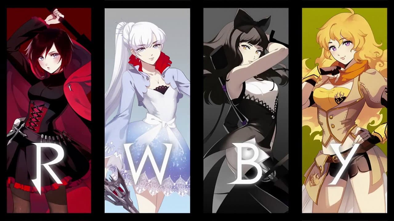 RWBY — backdrops with title 3