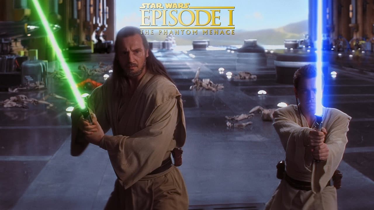 Star Wars: Episode I - The Phantom Menace — backdrops with title 7