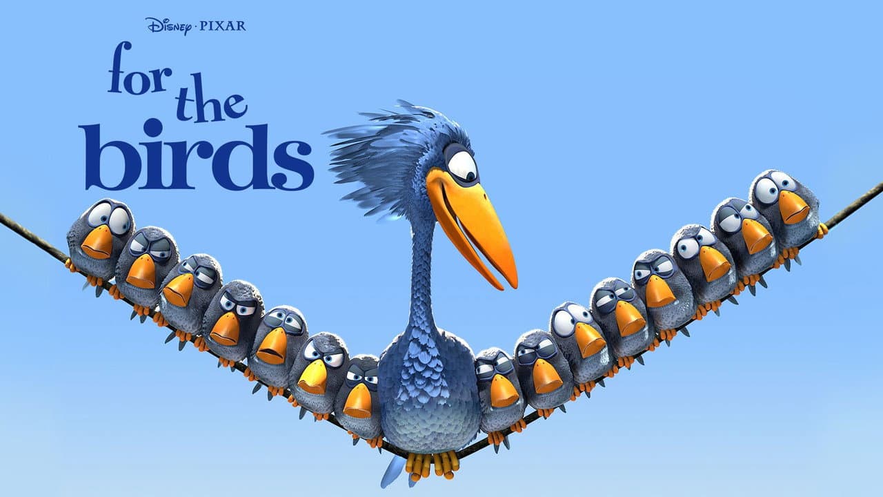 For the Birds — backdrops with title 2