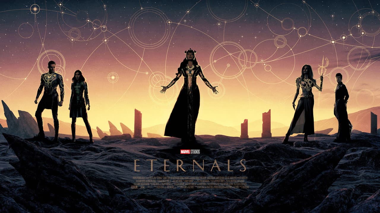 Eternals — backdrops with title 7