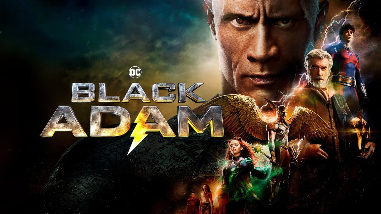 Black Adam — backdrops with title 8