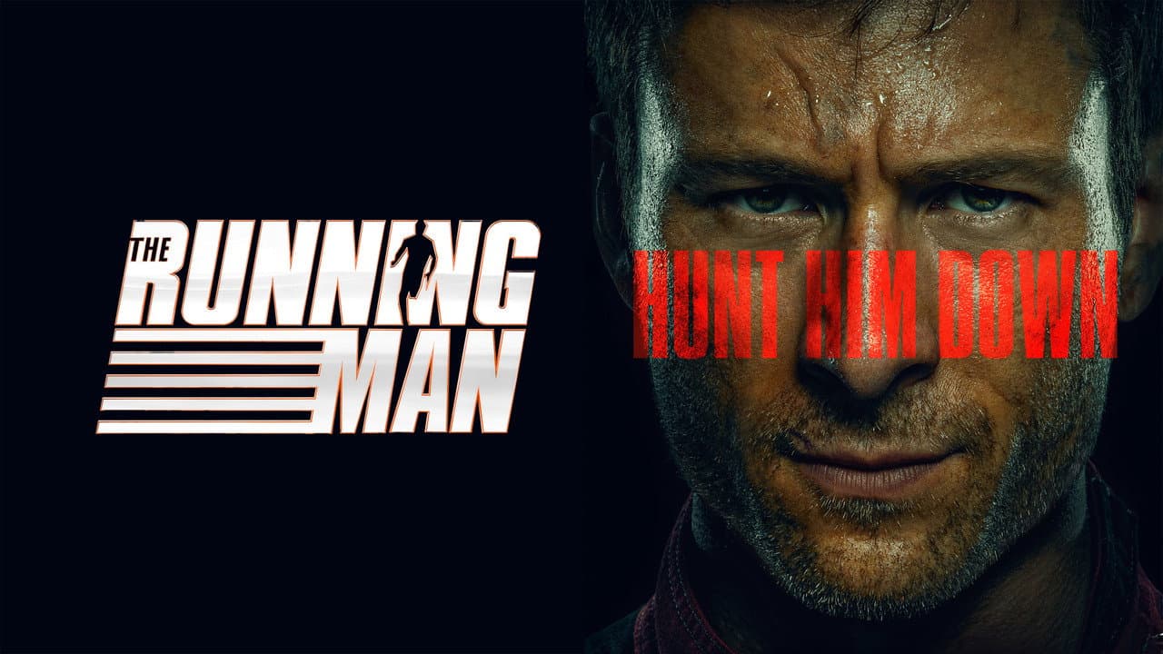 The Running Man — backdrops with title 4